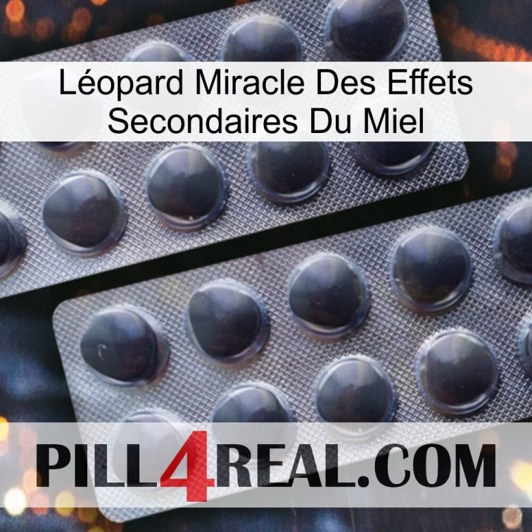 Léopard Miracle Des Effets Secondaires Du Miel 31